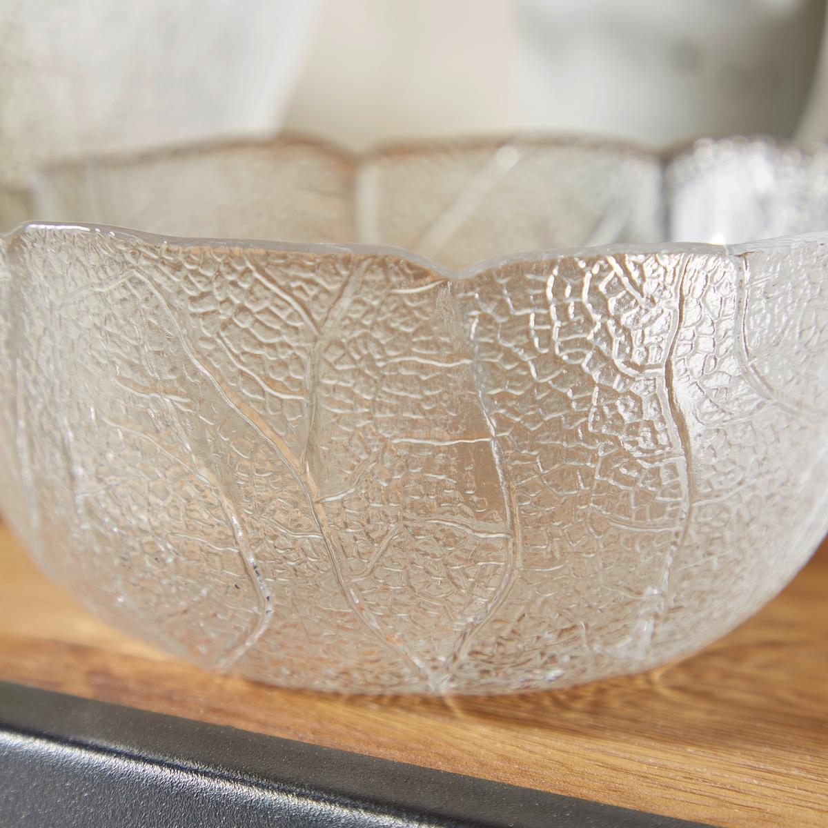 Schüssel Leaf - Klar, Basics, Glas (12/5,4cm)