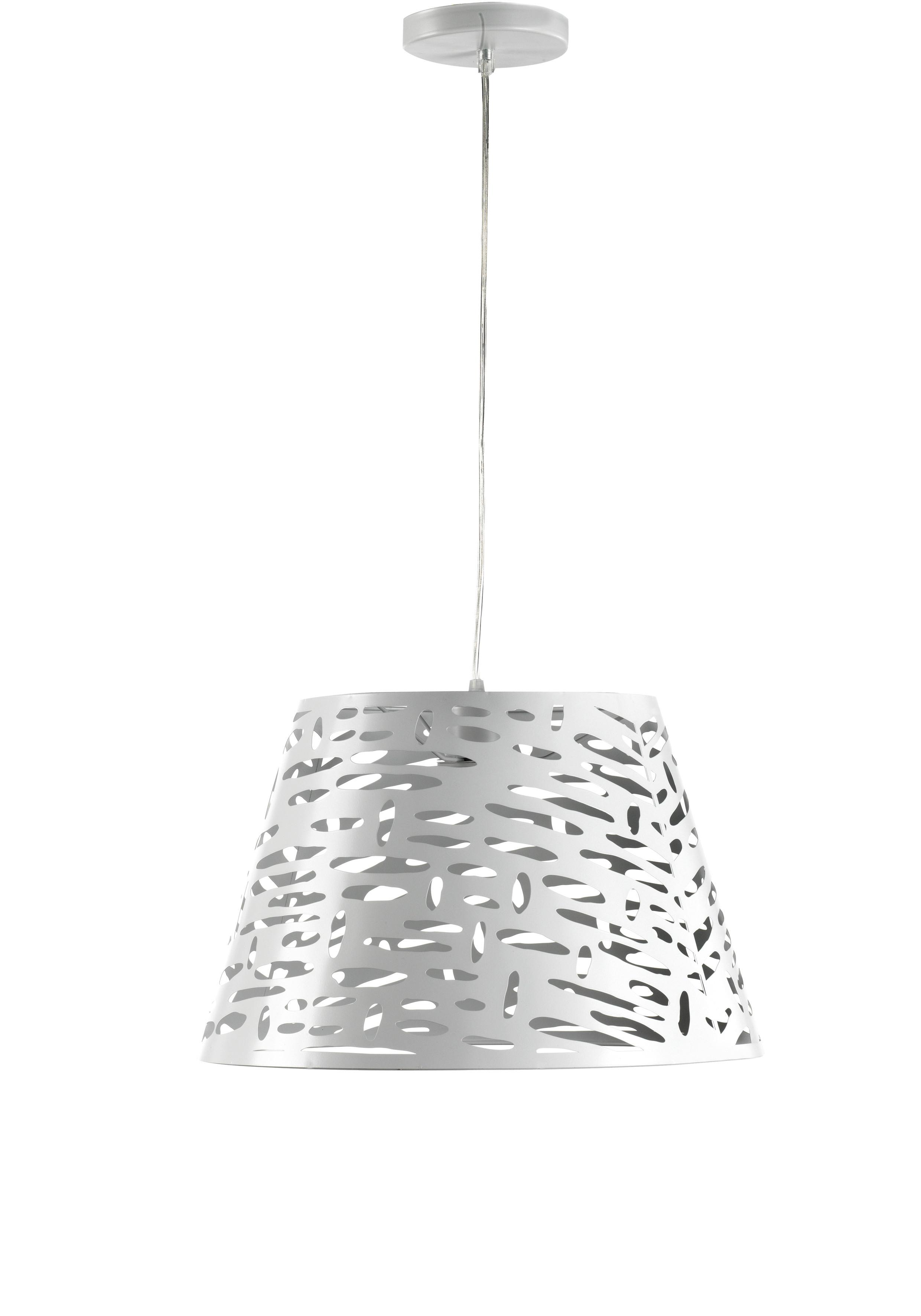Hängeleuchte 4896/S - Weiß, Basics, Metall (40/100cm)