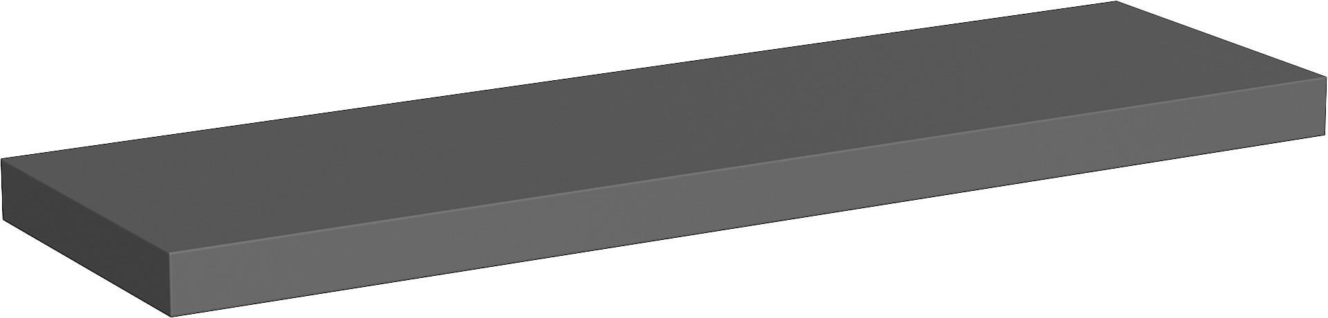 Wandboard Simple B: 80 cm Anthrazit - MODERN, Holzwerkstoff (80/3,8/23,5cm)