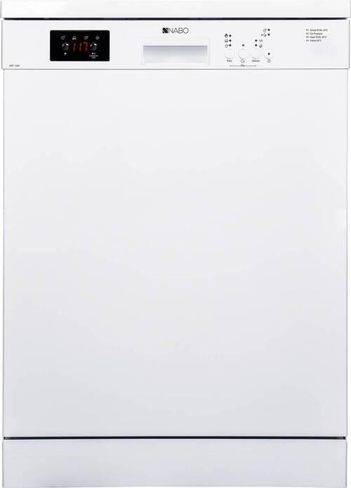 Geschirrspüler Gsf 1251 B: 59,8 cm Freistehend Weiß - Weiß, Basics (59,8/85/59,8cm) - Nabo
