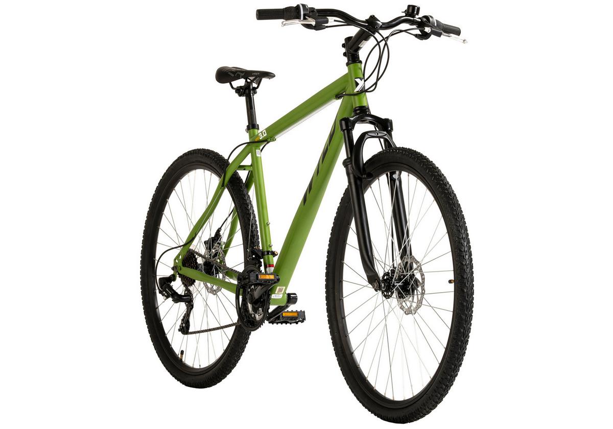 Mountainbike 401m Herren - Grün, MODERN, Metall (25/140/60cm)