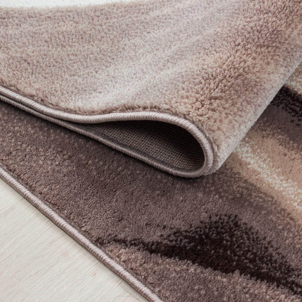 Flachwebteppich Parma - Braun, Design, Textil (240/340cm) - Novel