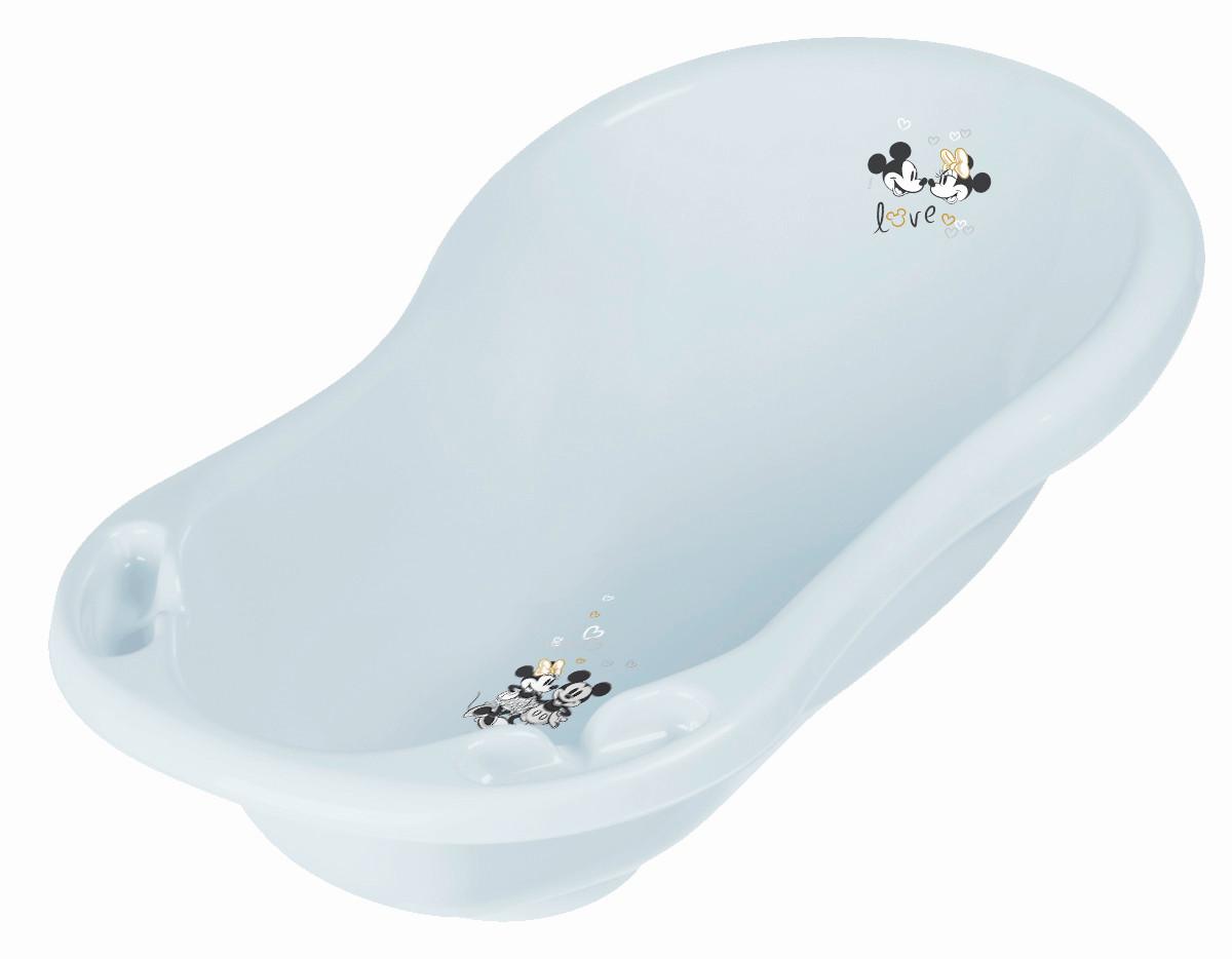 Babywanne 'Mickey' pastellblau - Pastellblau, MODERN, Kunststoff (84/49/29cm)