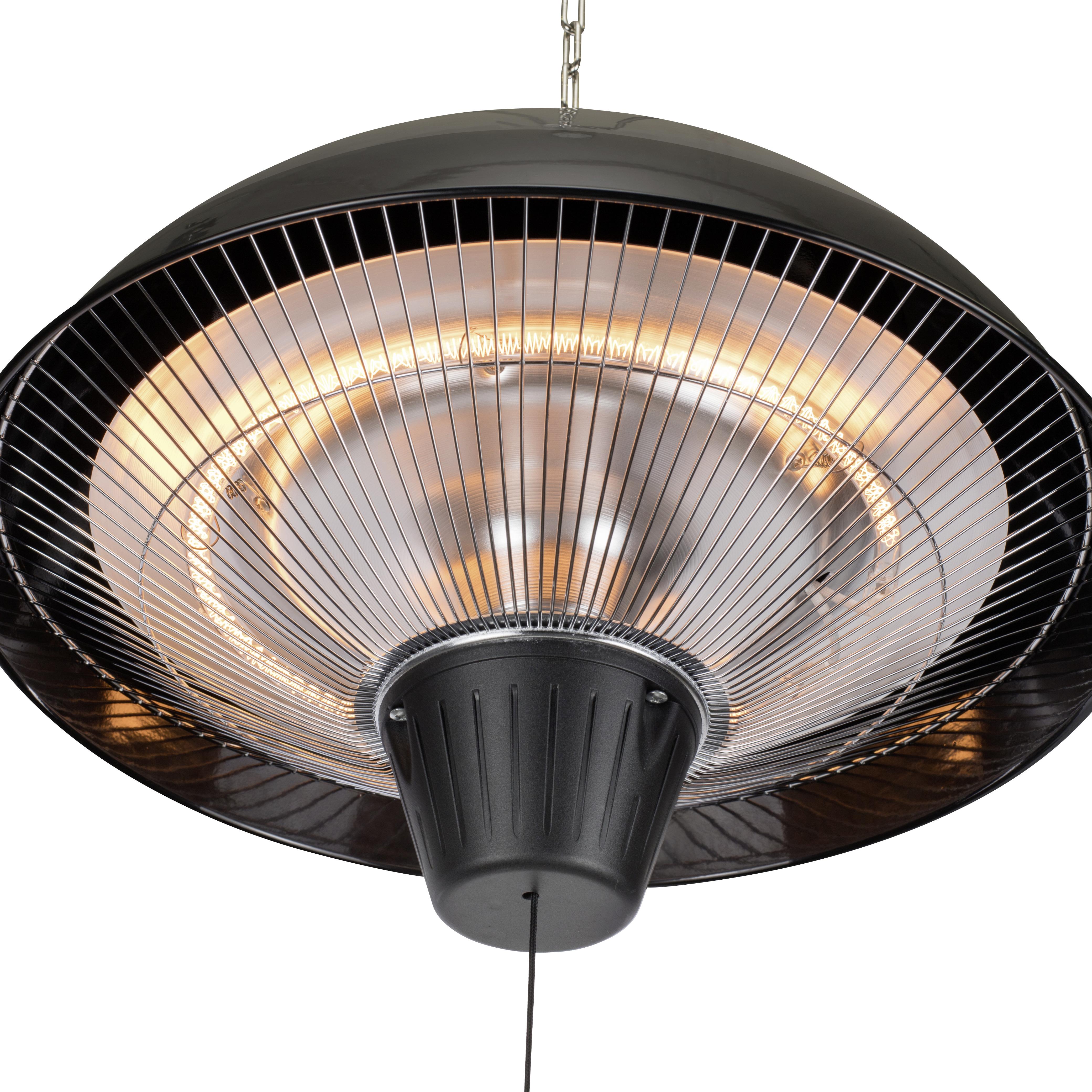 Decken-Terrassenstrahler 1500w Tristar Ka-5273 Infrarot - Schwarz, Basics, Metall (30cm)