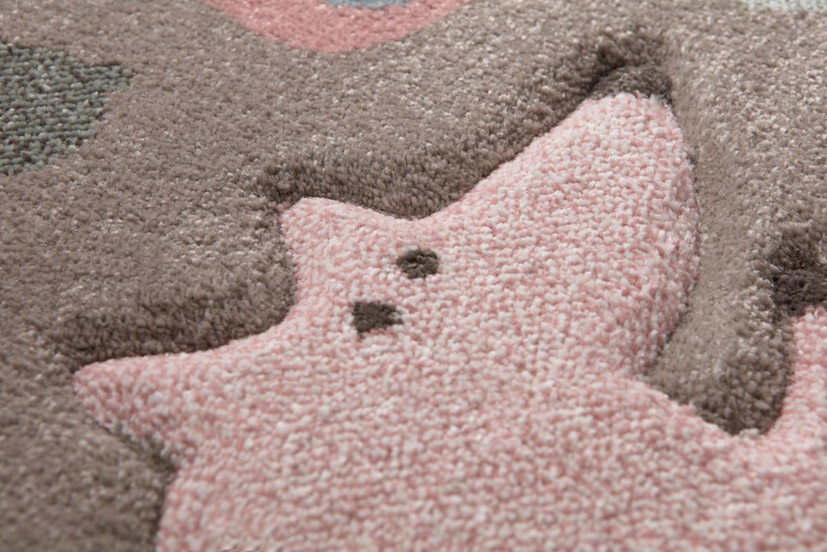 KINDERTEPPICH FOREST - Taupe, Trend, Textil (133/200cm) - Sigikid