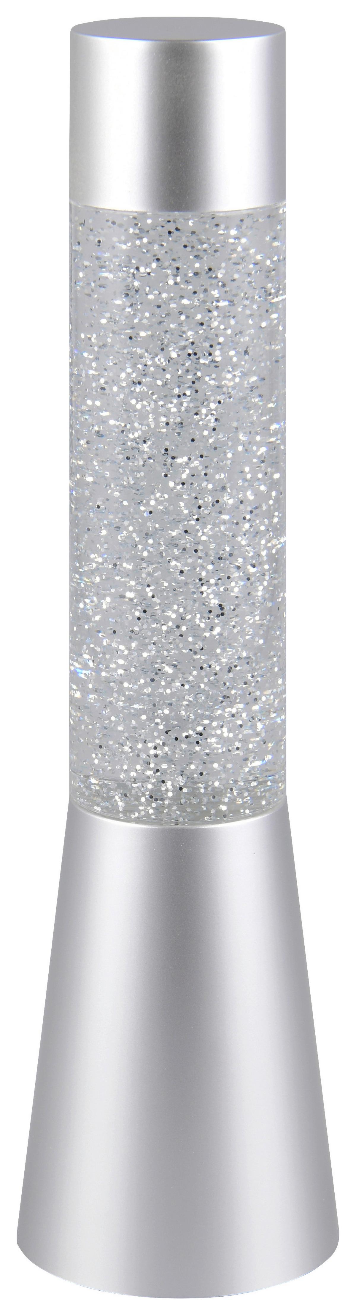 LED-Dekoleuchte inkl. Rgb - Silberfarben, Basics, Kunststoff/Metall (9/33cm) - Luca Bessoni