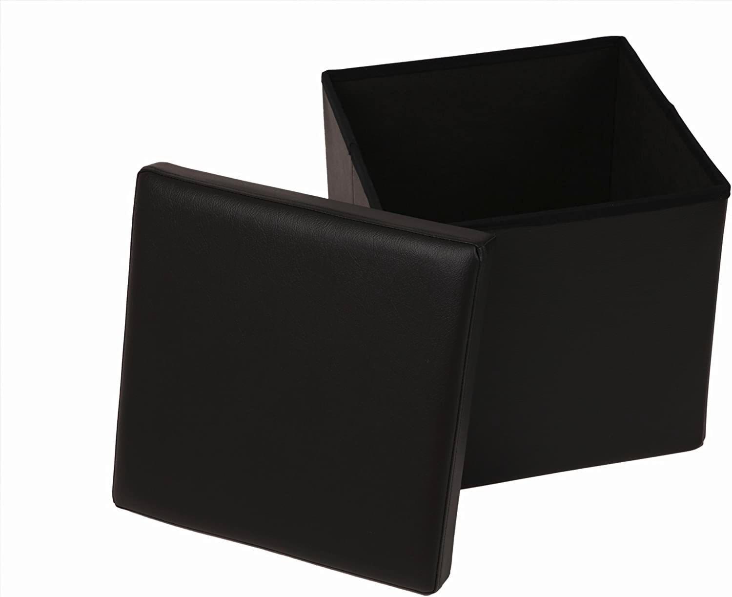 Sitzwürfel Storecube - Schwarz, Basics, Kunststoff (38/38/38cm) - Echtwerk