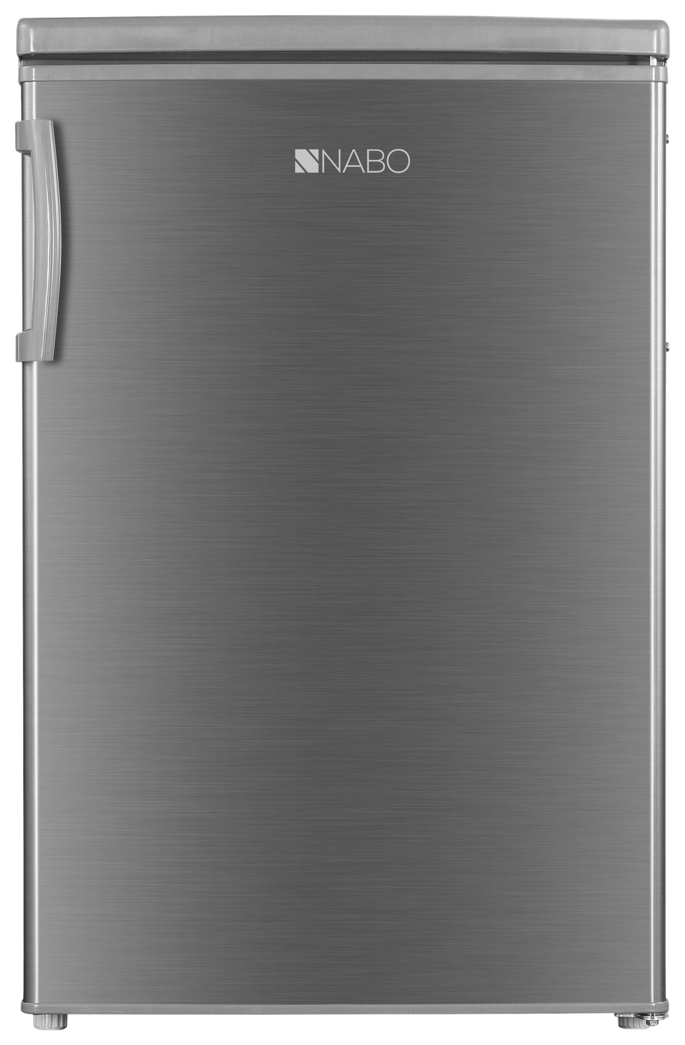 Kühlschrank Nabo 127 L Freistehend - Edelstahlfarben, KONVENTIONELL (55/85/58cm) - Nabo