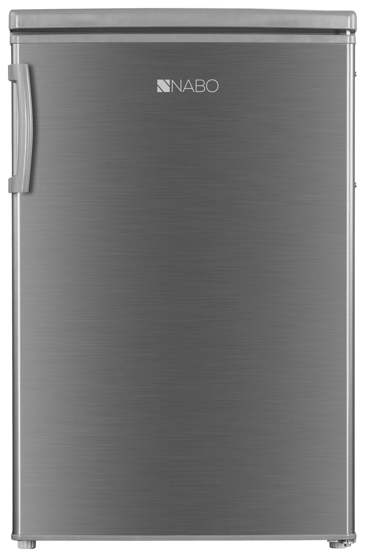 Kühlschrank Nabo 127 L Freistehend - Edelstahlfarben, KONVENTIONELL (55/85/58cm) - Nabo