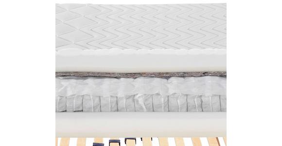 Set Taschenfederkernmatratze mit Lattenrost 140x200 cm H2 - (140/200cm) - Primatex