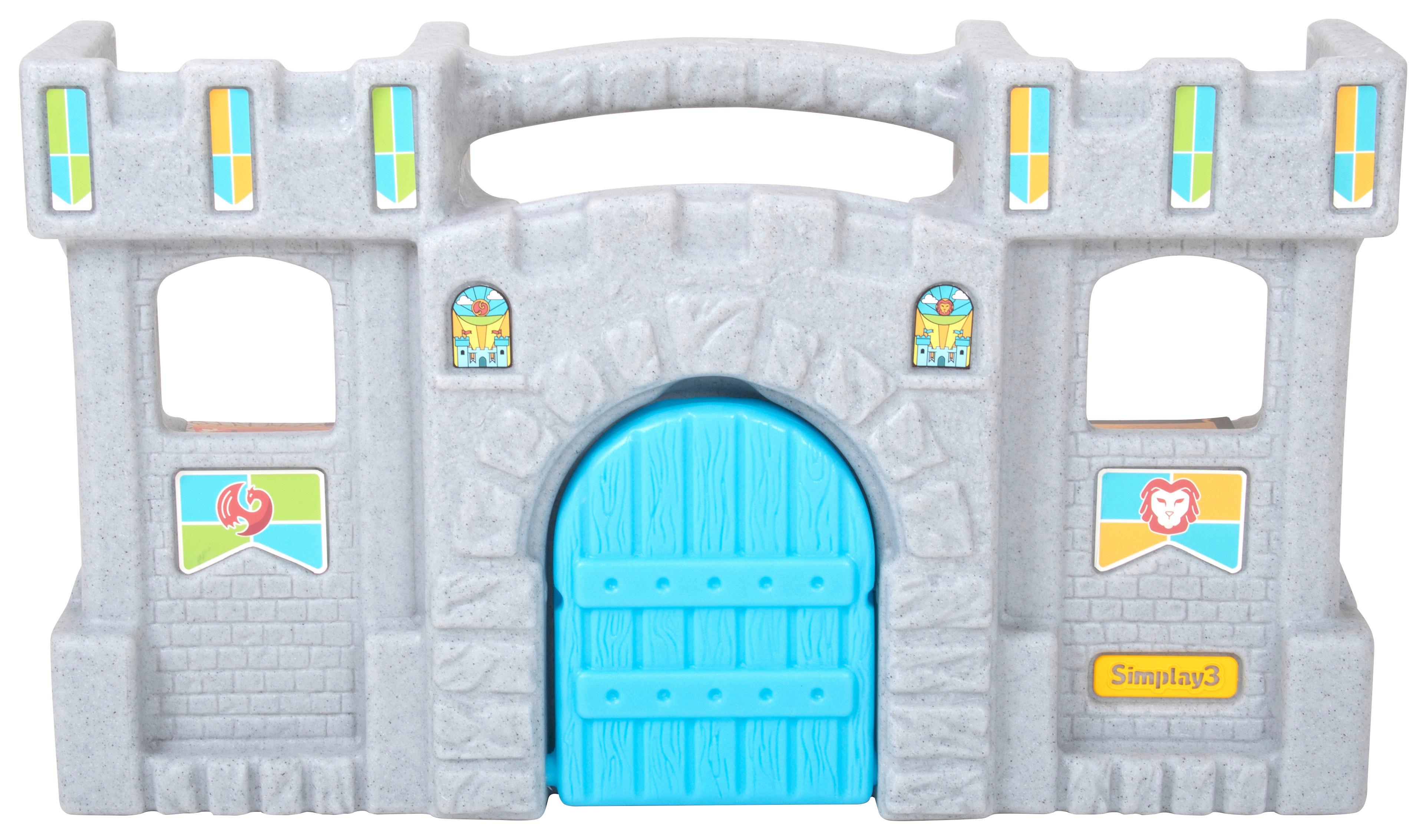 Märchenschloss Simplay 3 Ab 1,5 Jahren Tragbar - Multicolor, Basics, Kunststoff (64,8/17,1/37,8cm)