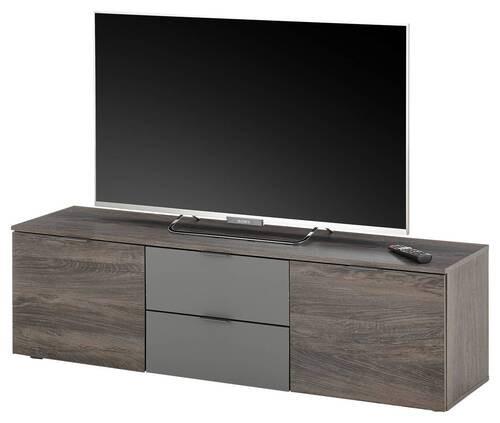 TV-Lowboard Cremona B: 150 cm Grau