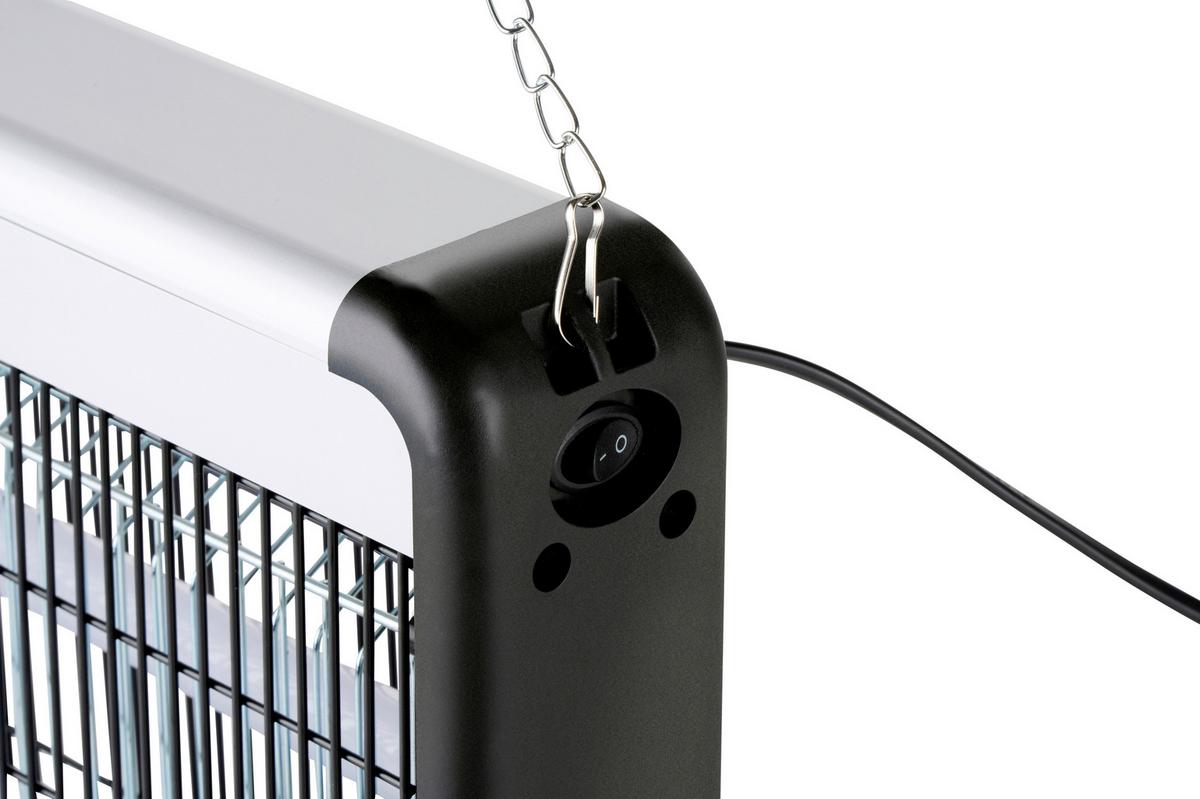 Gelsenstecker Insect Killer Led 2x2w 230v - Schwarz, Basics, Kunststoff (38/27/8cm)