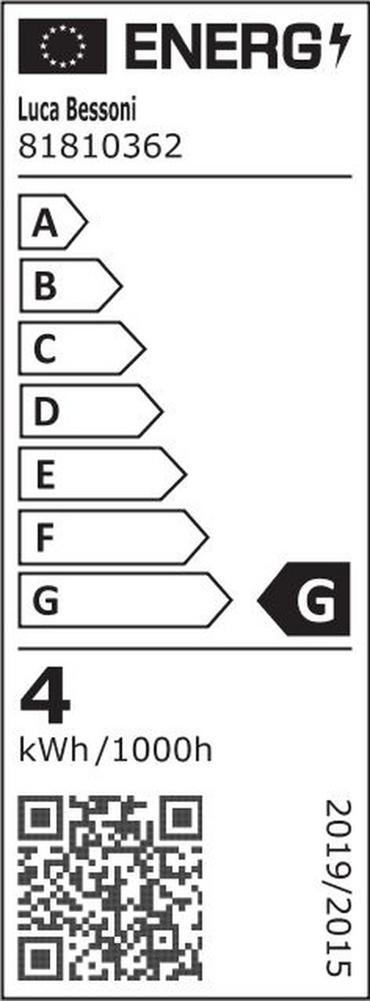 Led-schreibtischlampe Baldo Chromfarben Mit Flexarm - Chromfarben/Nickelfarben, KONVENTIONELL, Metall (44cm) - Luca Bessoni