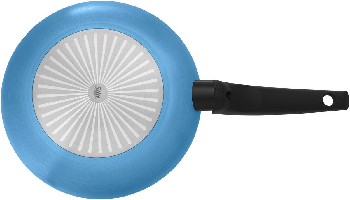 Bratpfanne Belluna 24 - Blau, KONVENTIONELL, Metall (24cm) - Silit