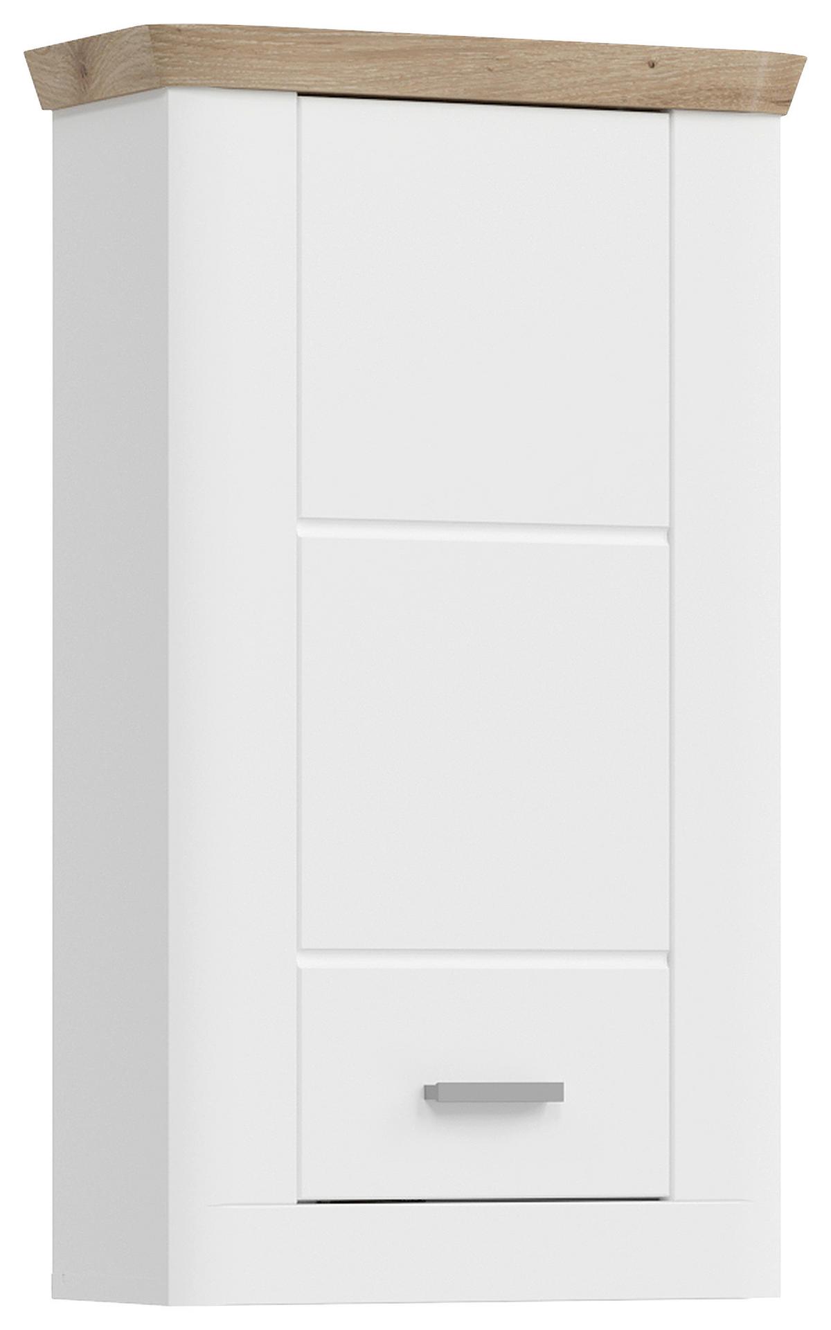 Hängeschrank Michigan - Eichefarben/Weiß, MODERN, Holzwerkstoff (45/76/20cm) - MID.YOU