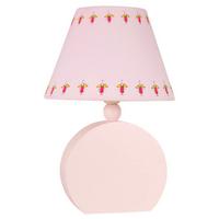 Kindertischleuchte 41-62485 Ofelia - Pink, Basics, Holzwerkstoff/Textil (18/18/26cm)