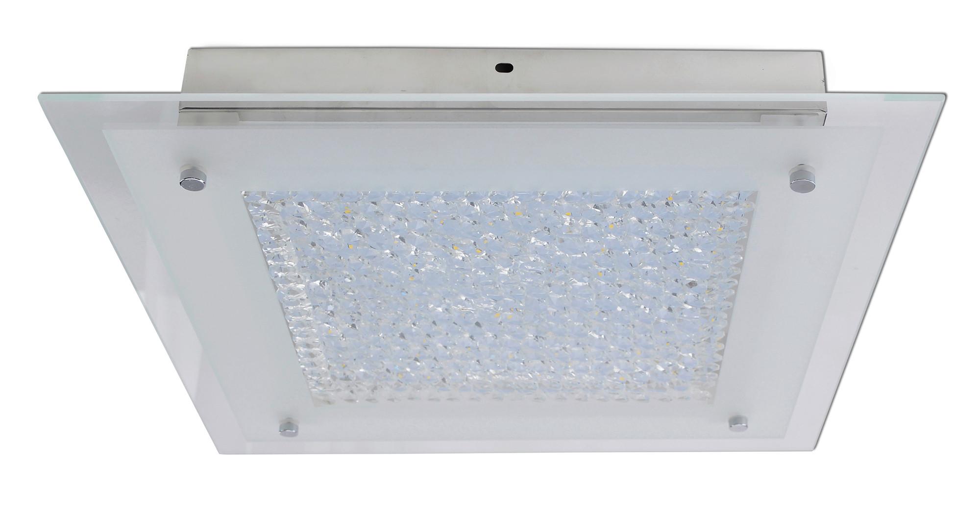 Led-deckenleuchte L: 36 Cm Quadratisch