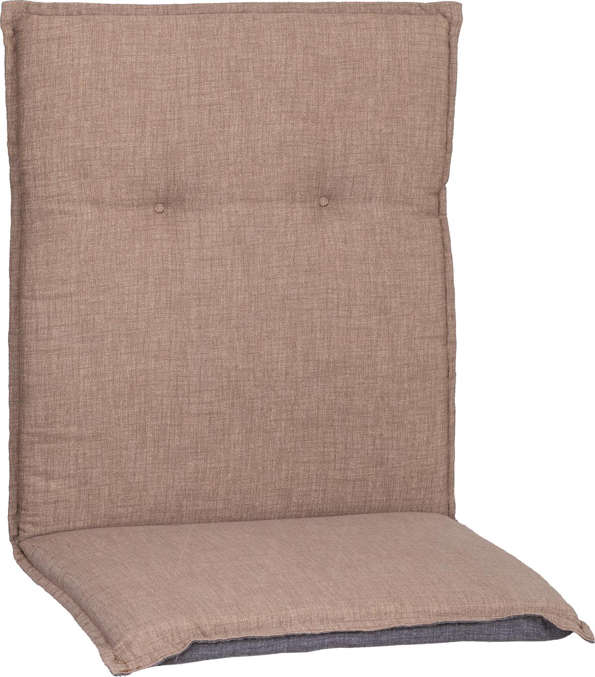 PODLOŽKA NA ŽIDLI GENF 1 - béžová, Basics, textil (100/48/5cm) - Mömax