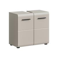 WASCHBECKENUNTERSCHRANK Ice Kaschmir B: 60cm - Kaschmir/Schwarz, Trend, Holzwerkstoff (60/54/30cm) - MID.YOU