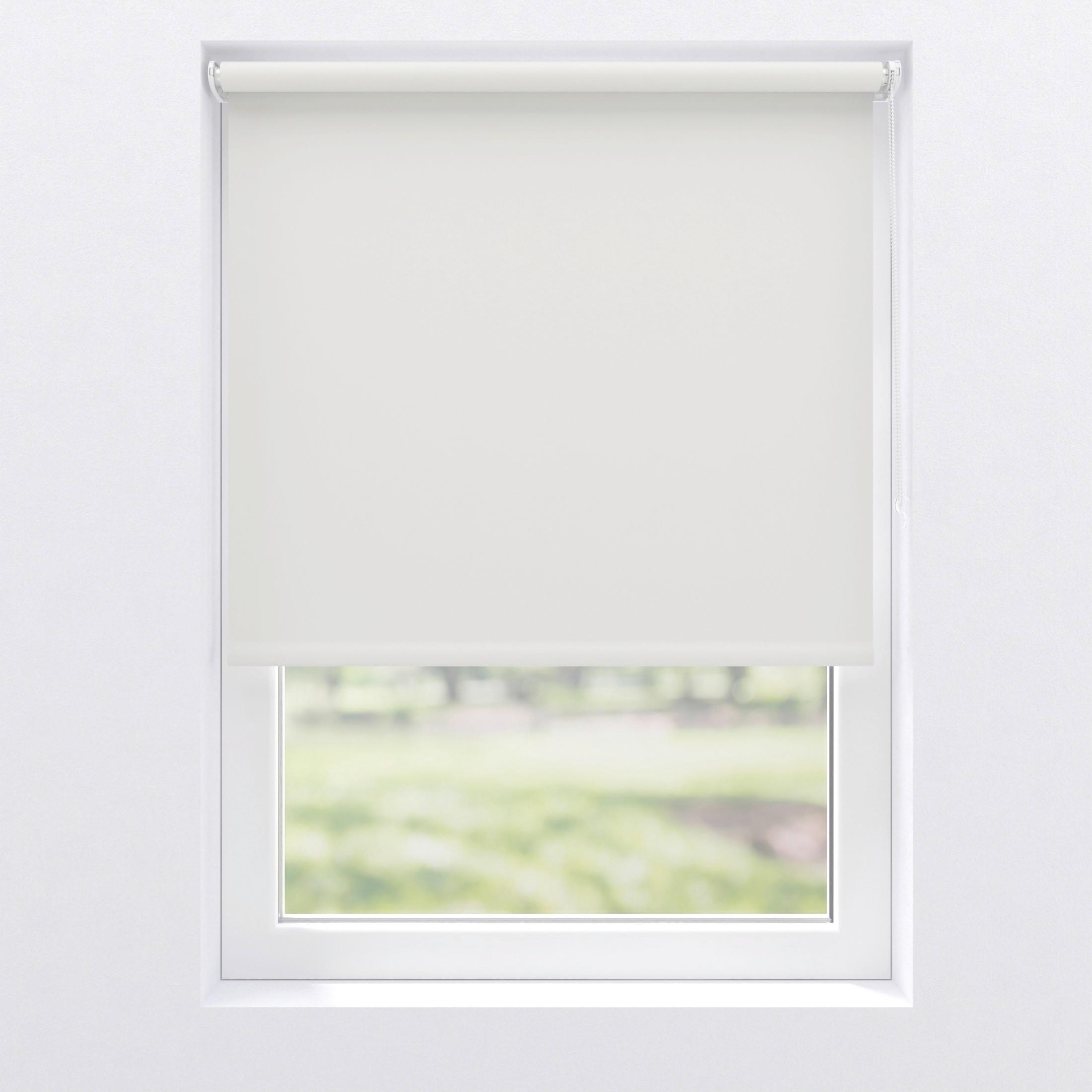 Verdunkelungsrollo 90x220 cm mit Kettenzug - Weiß, Basics, Kunststoff (90/220cm)