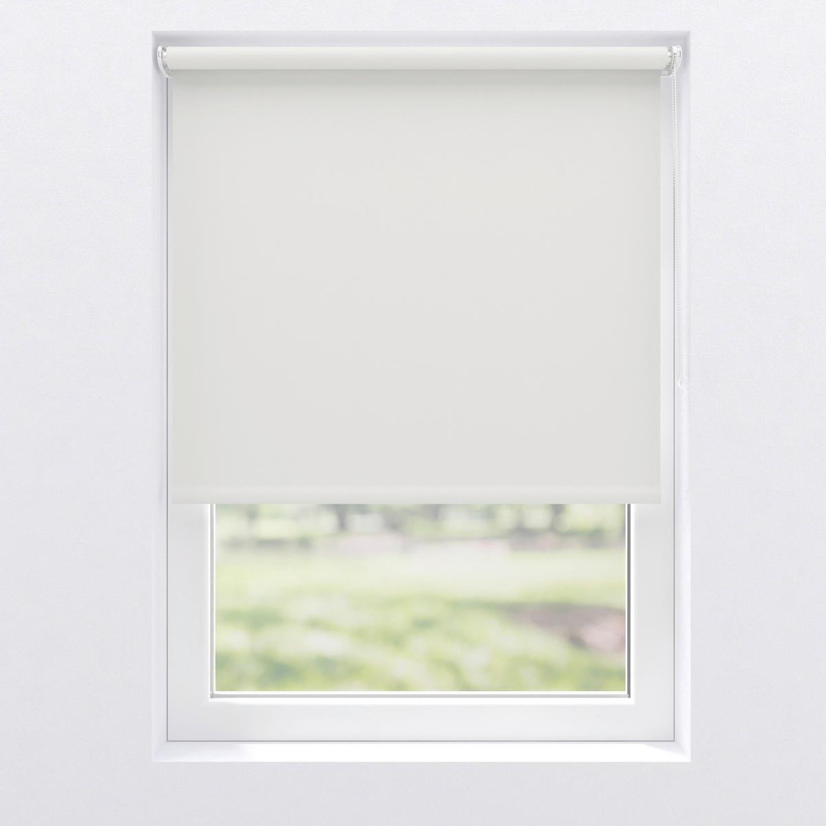 Verdunkelungsrollo 90x220 cm mit Kettenzug - Weiß, Basics, Kunststoff (90/220cm)