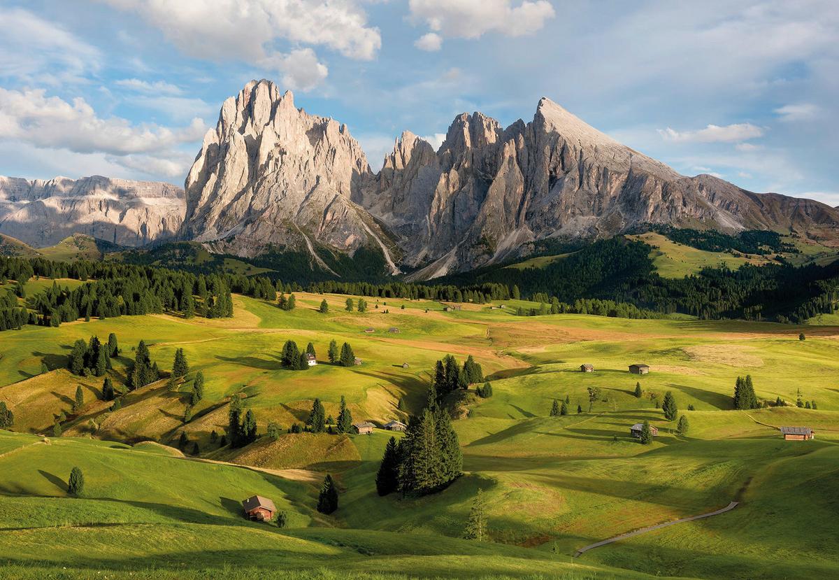 Vliestapete Alpen - Multicolor, Basics (400/260cm) - Komar