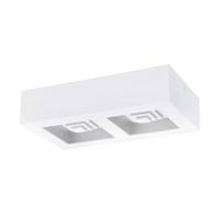 Deckenleuchte 96792* Ferreros - Weiß, KONVENTIONELL, Kunststoff/Metall (25,5/14/6cm) - Eglo