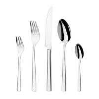 Besteckset 60-teilig Sette für 12 Personen - Silberfarben, Basics, Metall - Collini