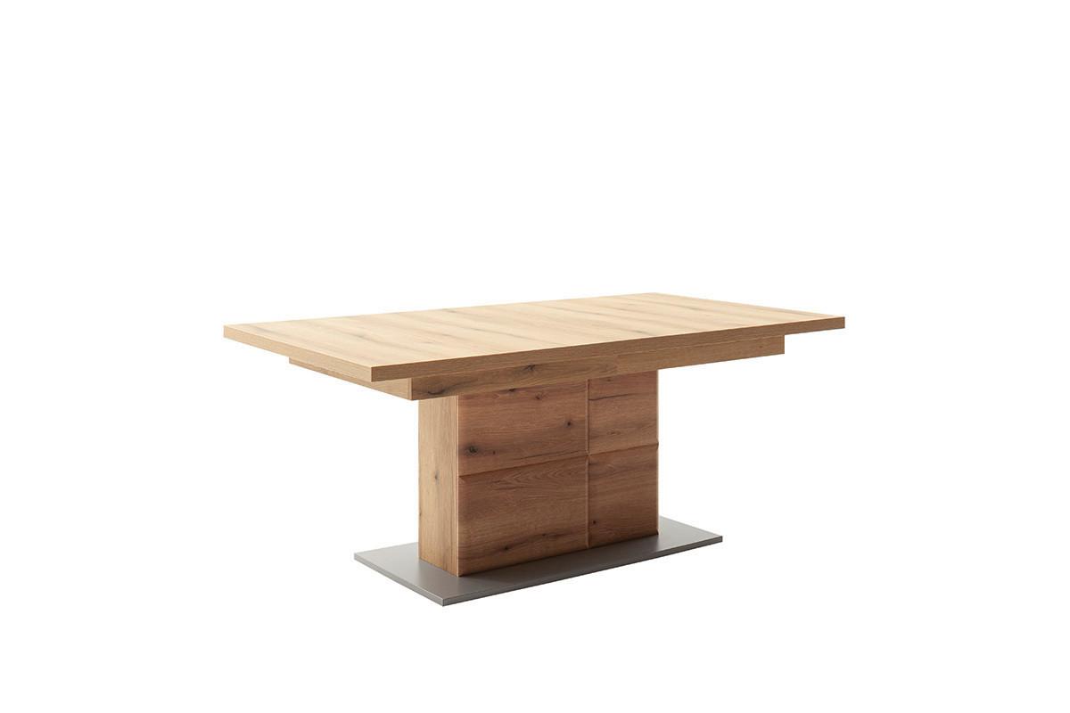 Esstisch Naxos Eichefarben, L: 180 cm - Eichefarben, Design, Holzwerkstoff (180/100/77cm) - Livetastic