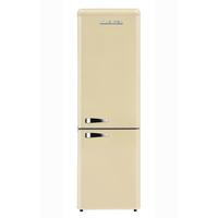 Kühl-gefrierkombination Cremefarben 69+180 L - Creme, Basics, Kunststoff/Metall (54,60/177,50/62,60cm) - PKM