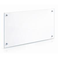 KÜCHENRÜCKWAND Mattglas B: 115cm - Transparent, Trend, Glas (115/40cm) - MID.YOU