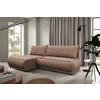 Ecksofa Paros Braun 179x277 Cm - Schwarz/Braun, Design, Textil (179/277cm) - MID.YOU