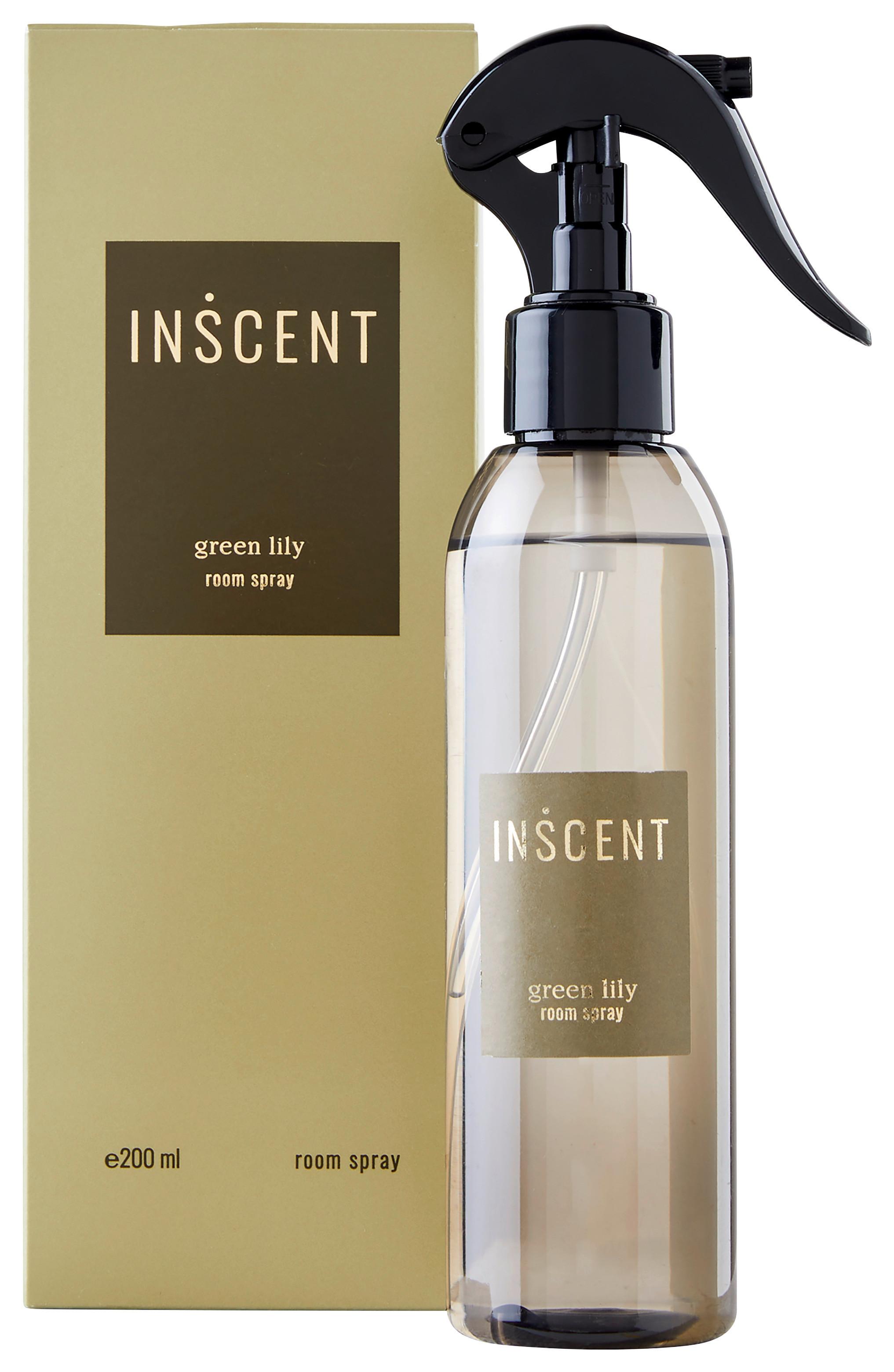 Osviežovač vzduchu v spreji Green Lily, 200ml - tmavozelená, Design, plast (7/23/7cm) - Inscent