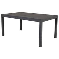 Gartentisch Marbella - Schwarz, KONVENTIONELL, Metall (160/100/75cm) - Gardenson