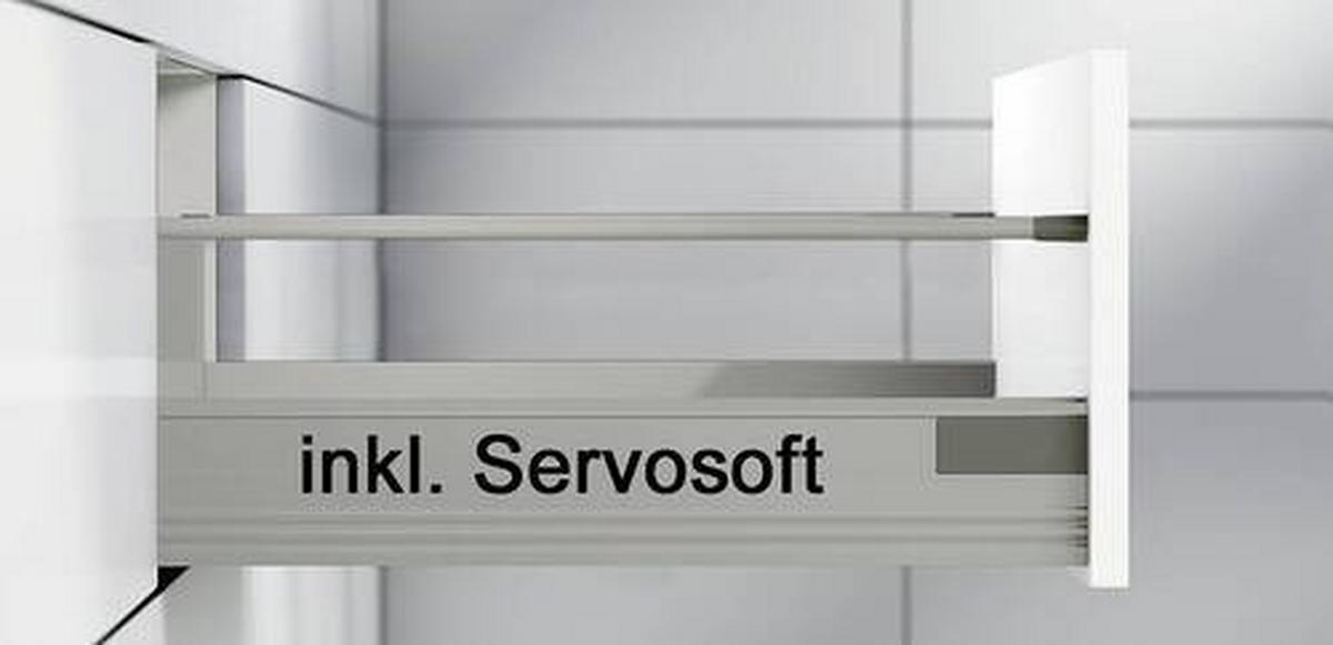 Eckküche Ip1200 - Eichefarben/Grau, Design, Holzwerkstoff (241/225cm) - Impuls