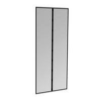 Mückenschutzvorhang Basic Magnetvorhang Antrhazit - Anthrazit, Basics, Textil (95/215cm)