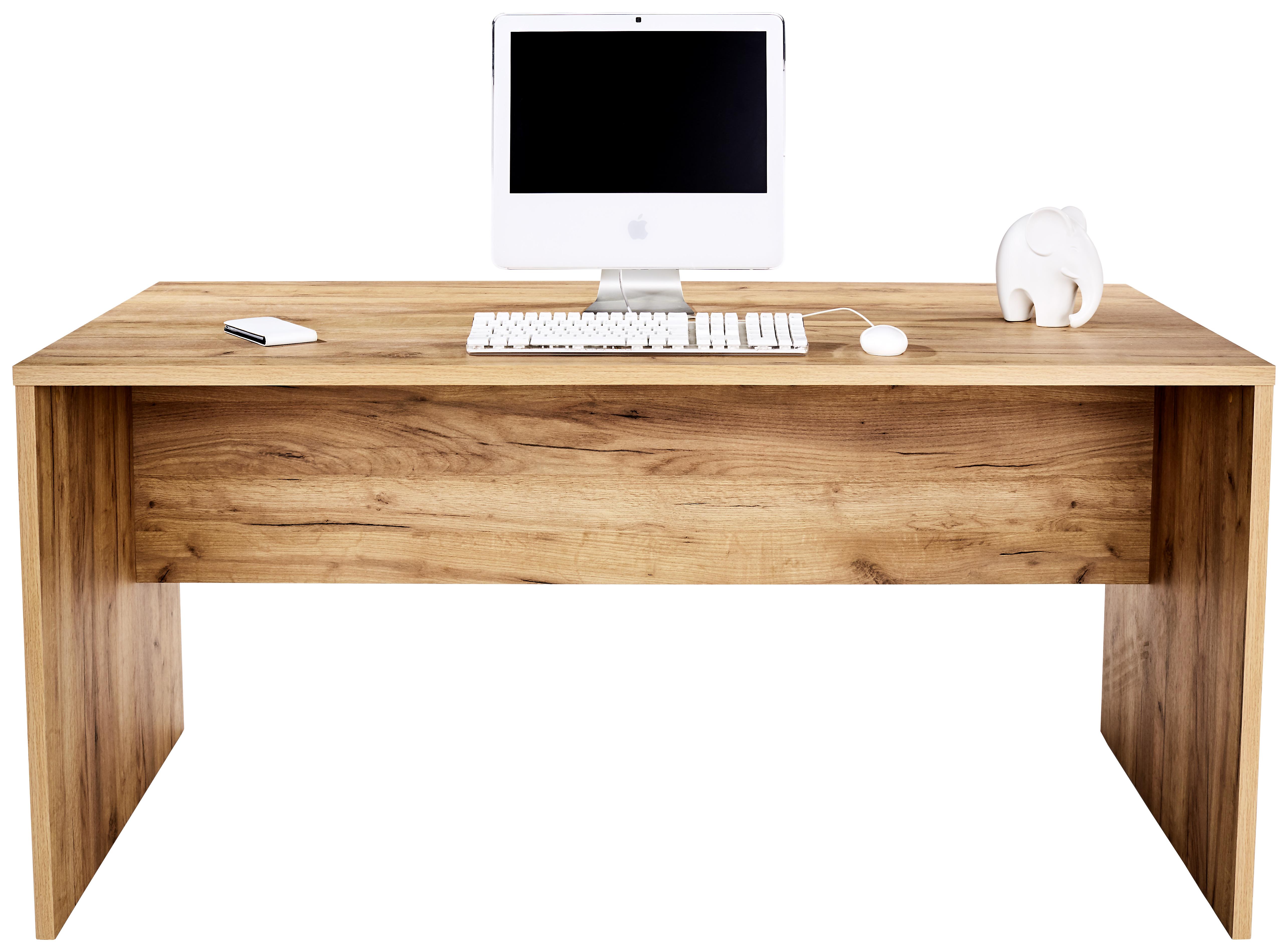 Kompakter Schreibtisch in Holzdekor