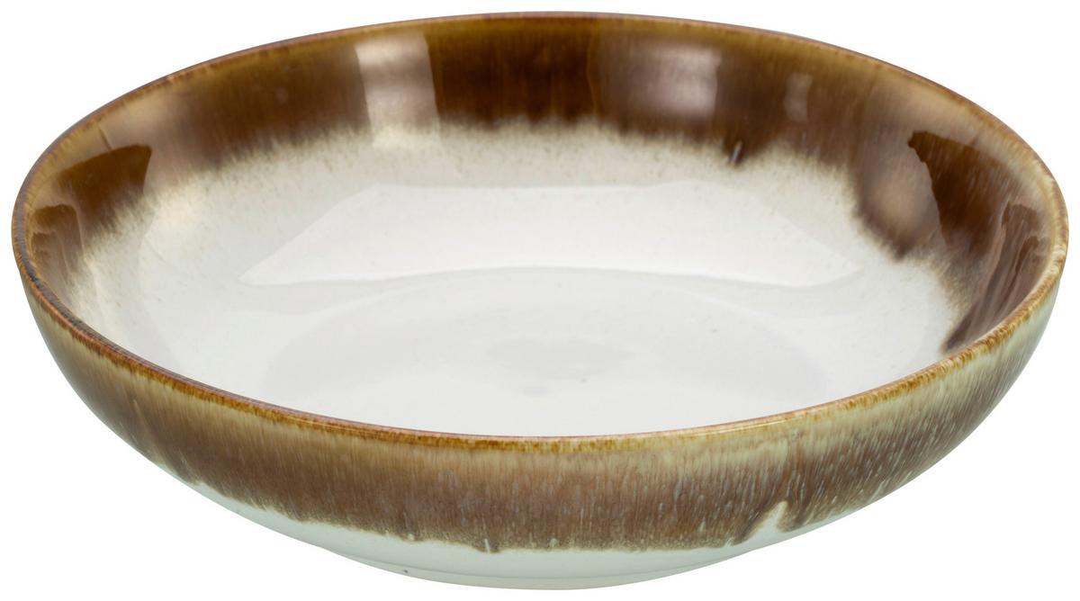 Misa CASCADE - hnedá, Modern, keramika (22,5/6cm) - Creatable