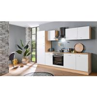 Küchenblock Artisan-Classic - Weiß/Eiche Artisan, KONVENTIONELL, Holzwerkstoff (280cm) - Menke