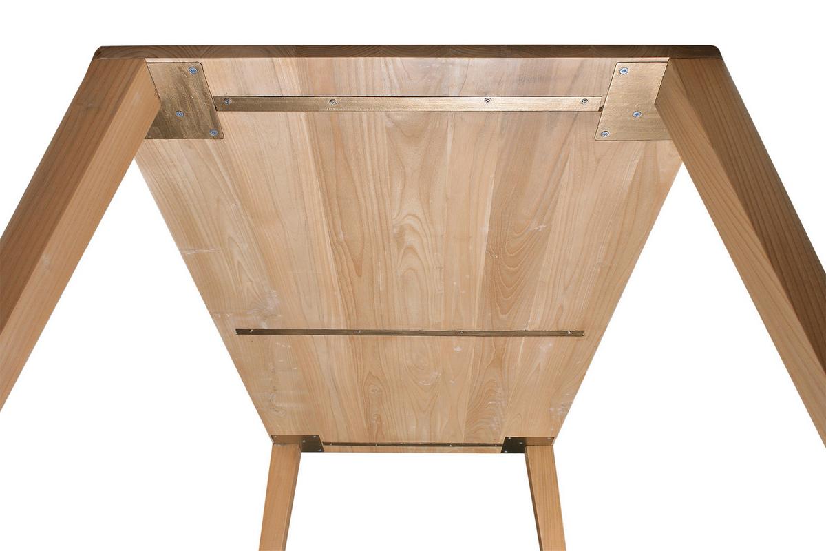 Esstisch Scandi Holz Naturfarben, B: 160 Cm - Naturfarben, ROMANTIK / LANDHAUS, Holz (160/78/90cm)