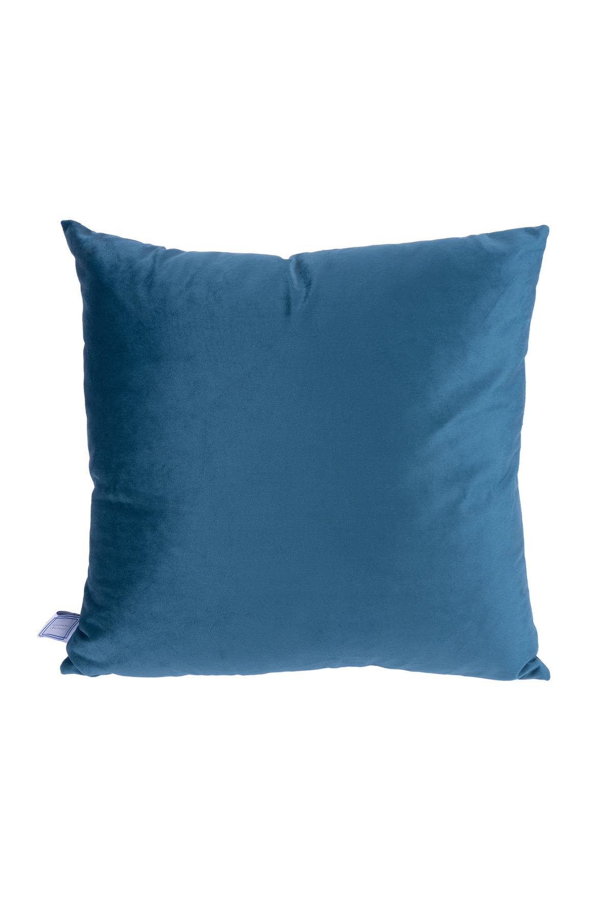 Zierkissen Prisma 30/45x50/45 cm Polyester Goldfarben/Petrol - Goldfarben/Petrol, KONVENTIONELL, Textil (30x45/50x45cm)