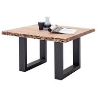 Couchtisch Holz Massiv Cartagena, Akazie/Anthrazit - Anthrazit/Akaziefarben, MODERN, Holz/Metall (75/45/75cm)