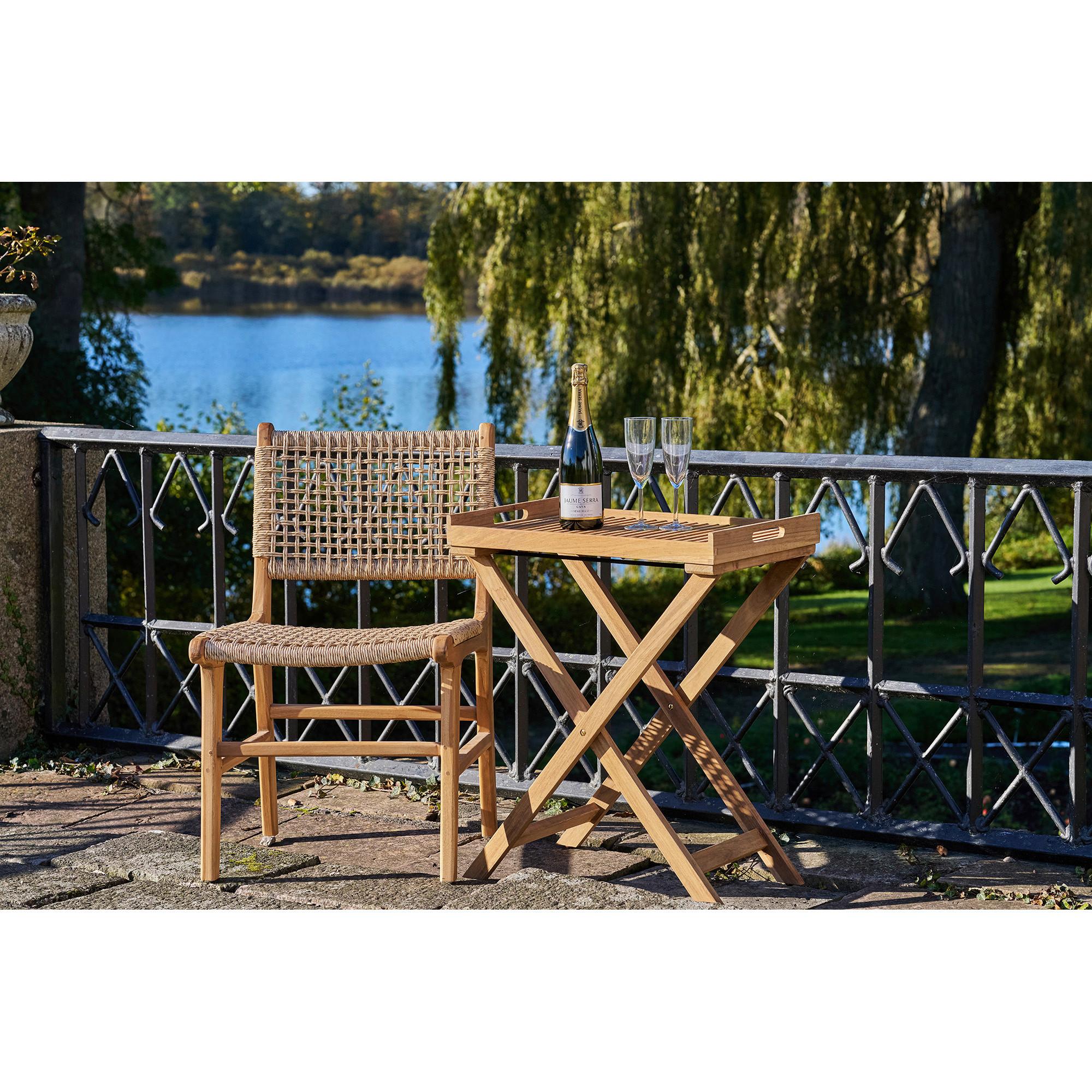Klapptisch Ronda Braun B: 60 Cm - Braun, MODERN, Holz (40/60/70cm) - MID.YOU