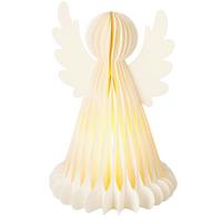 LED-DEKOLEUCHTE Timerfunktion - Weiß, MODERN, Papier (18/5.5/51cm)