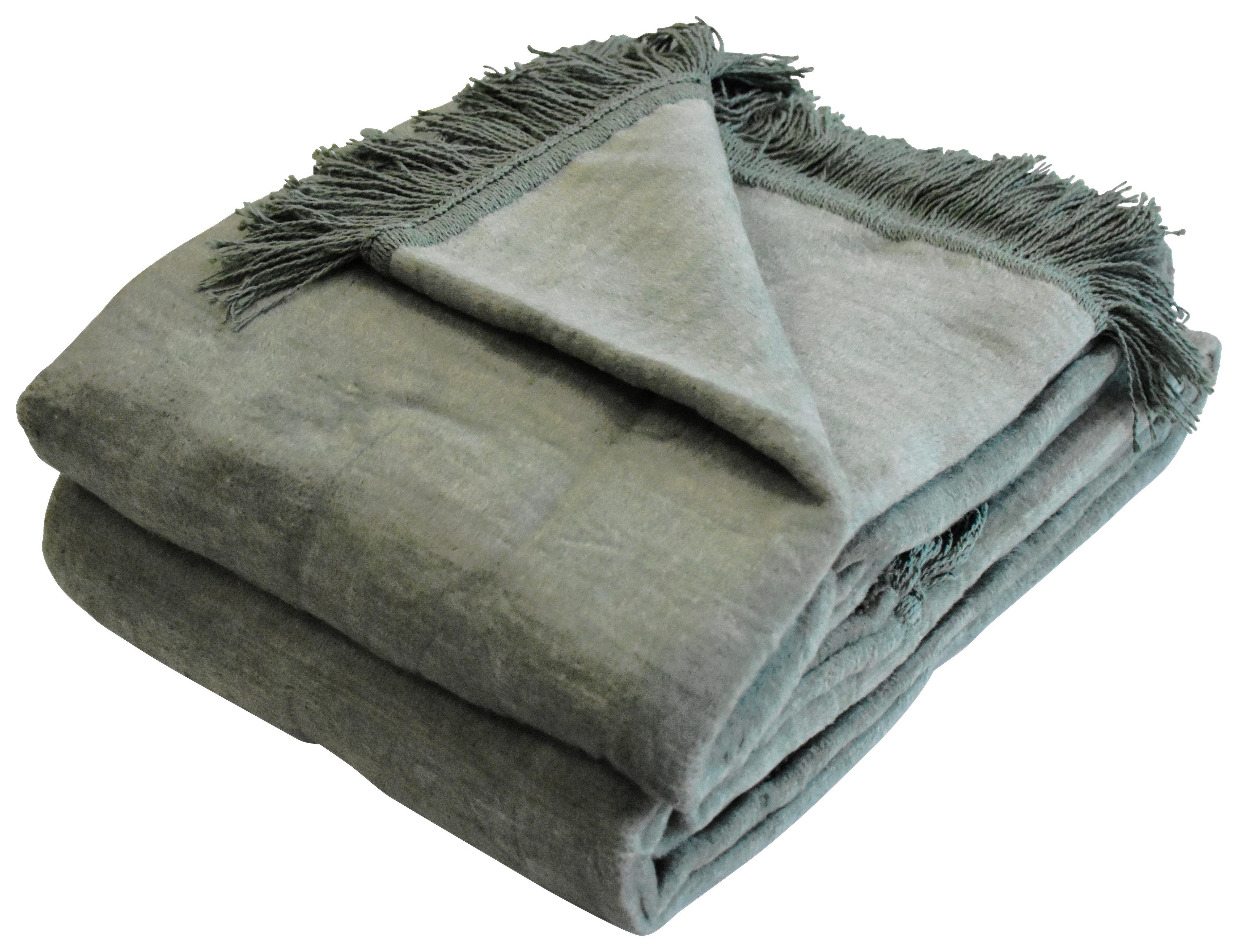 Deka El Sol,150/200cm,světle zelená - světle zelená, textil (150/200cm) - Modern Living