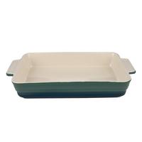 zapekacia misa ELISA - M - zelená, Konventionell, keramika (31/18,9/5.1cm) - Mömax