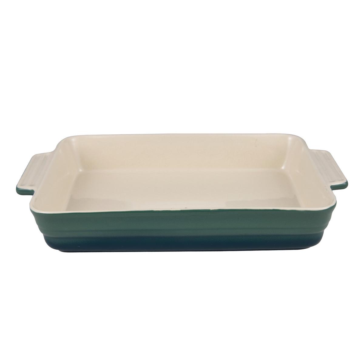 zapekacia misa ELISA - M - zelená, Konventionell, keramika (31/18,9/5.1cm) - Mömax