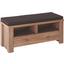 Lavica Brüssel - tmavohnedá, Štýlový, kompozitné drevo (100/48/40cm) - Mömax modern living Lavica Brüssel - tmavohnedá, Štýlový, kompozitné drevo (100/48/40cm) - Mömax modern living