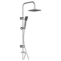 Überkopfbrause-set Easy Energy Inkl. Handbrause, Chrom - Chromfarben, KONVENTIONELL, Kunststoff/Metall (33,5/97,00cm) - Schütte